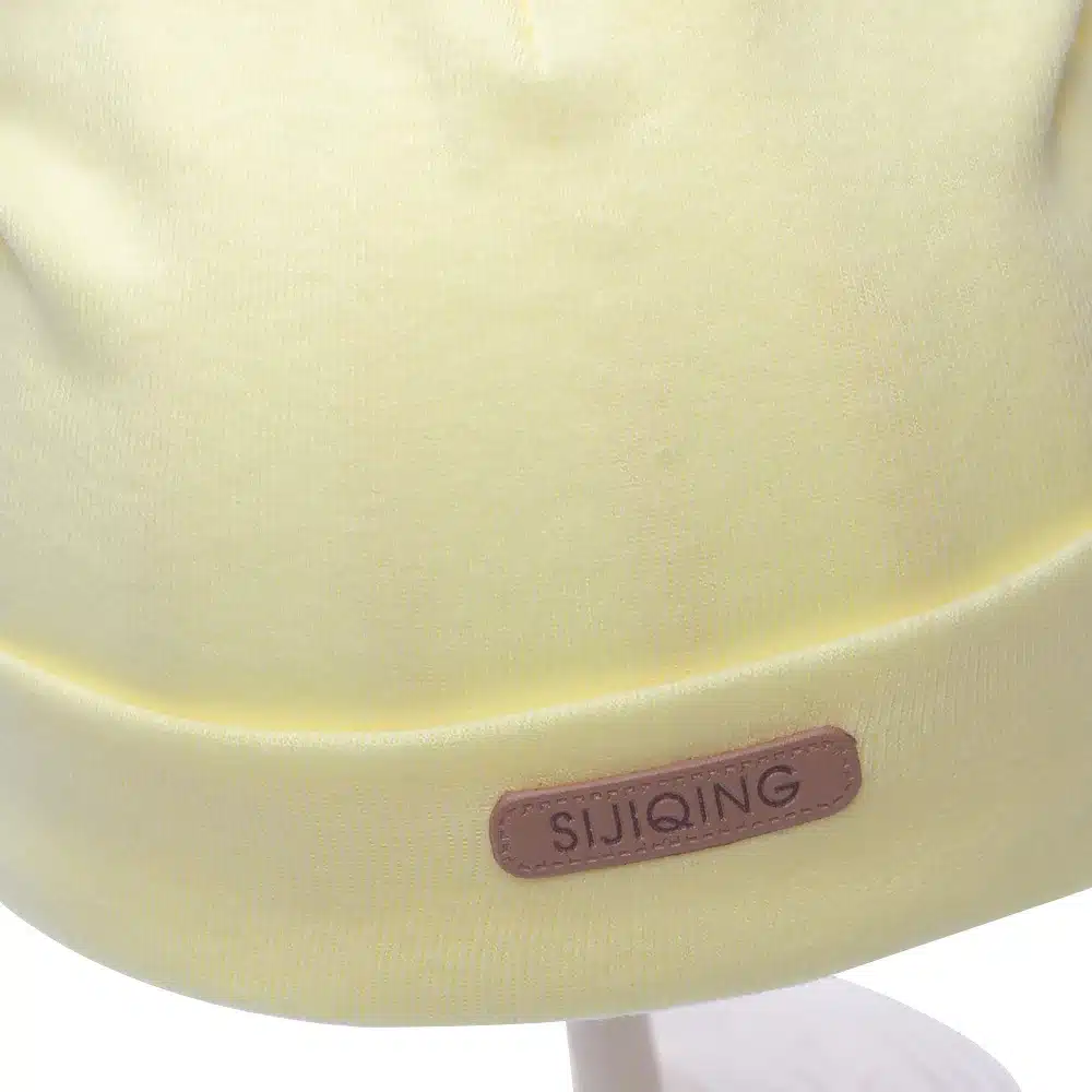 Solid Cotton Newborn Baby Tire Caps With Ear Girls Boys Sun Hats With Bow 2018 Spring Summer Baby Girls Clothing Accessories 26