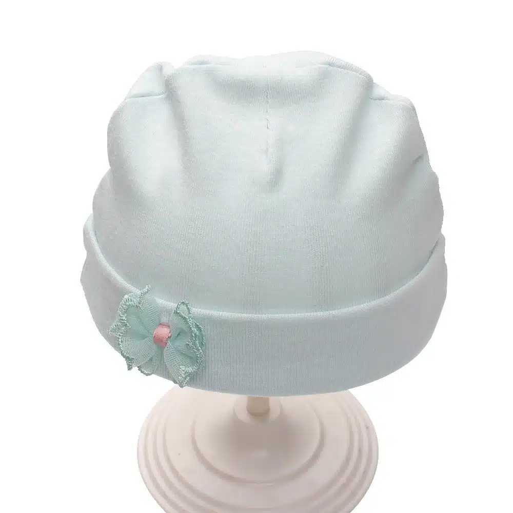 Solid Cotton Newborn Baby Tire Caps With Ear Girls Boys Sun Hats With Bow 2018 Spring Summer Baby Girls Clothing Accessories 29