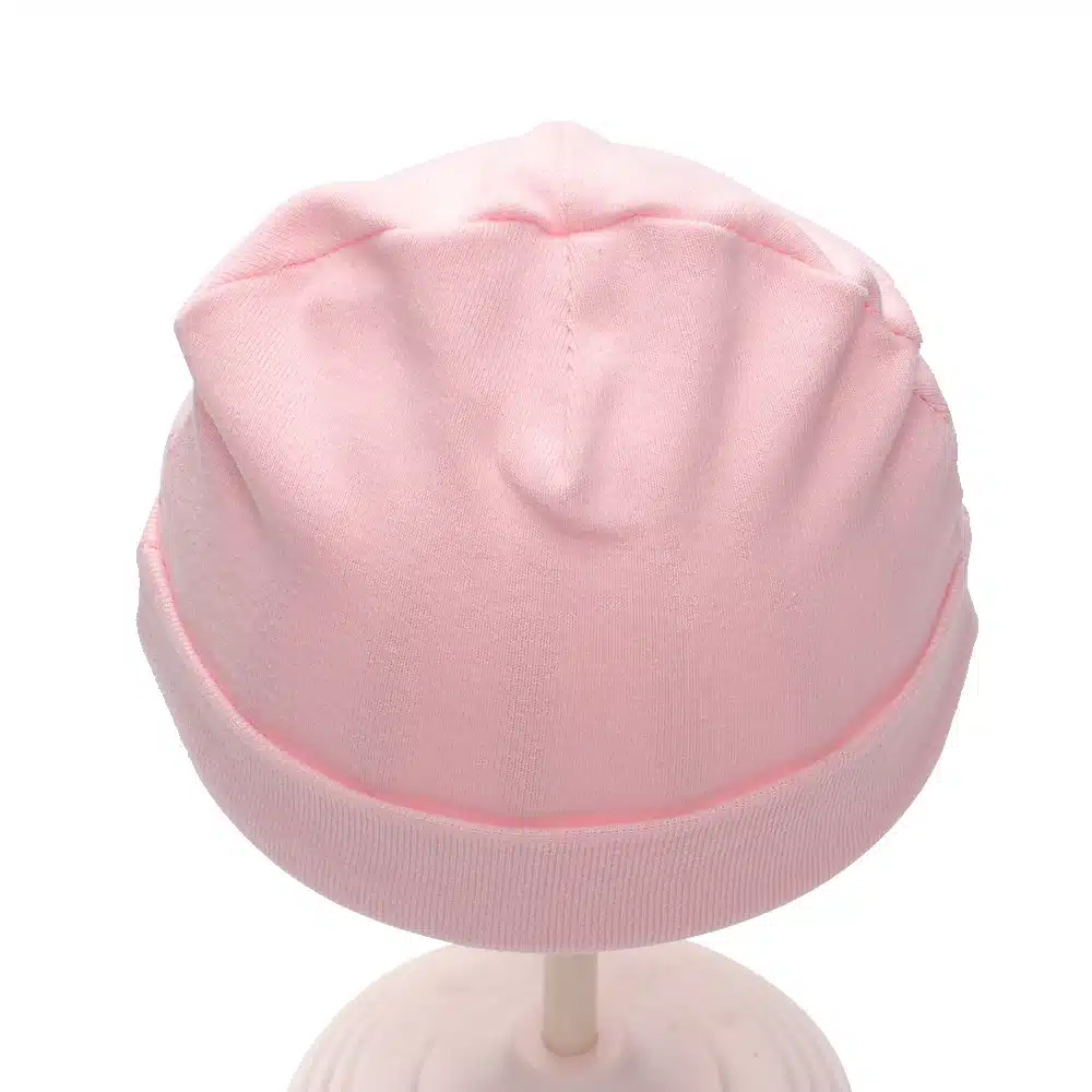 Solid Cotton Newborn Baby Tire Caps With Ear Girls Boys Sun Hats With Bow 2018 Spring Summer Baby Girls Clothing Accessories 32