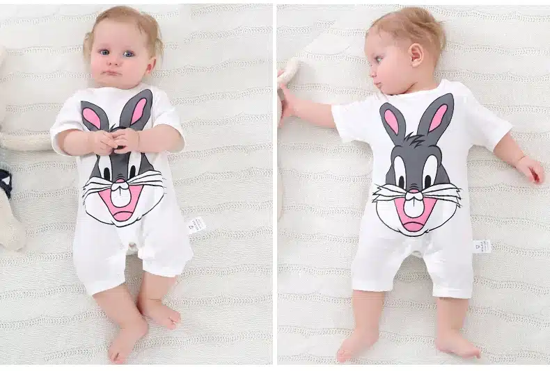 summer 2018 baby bodysuits 0-24M short sleeve body babies newborn baby girl boy clothing cotton infant jumpsuit cartoon costume 7
