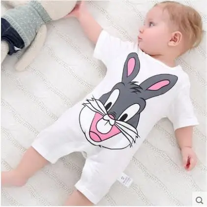 summer 2018 baby bodysuits 0-24M short sleeve body babies newborn baby girl boy clothing cotton infant jumpsuit cartoon costume 8