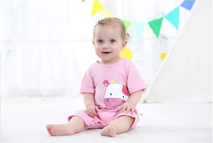 summer 2018 baby bodysuits 0-24M short sleeve body babies newborn baby girl boy clothing cotton infant jumpsuit cartoon costume 9
