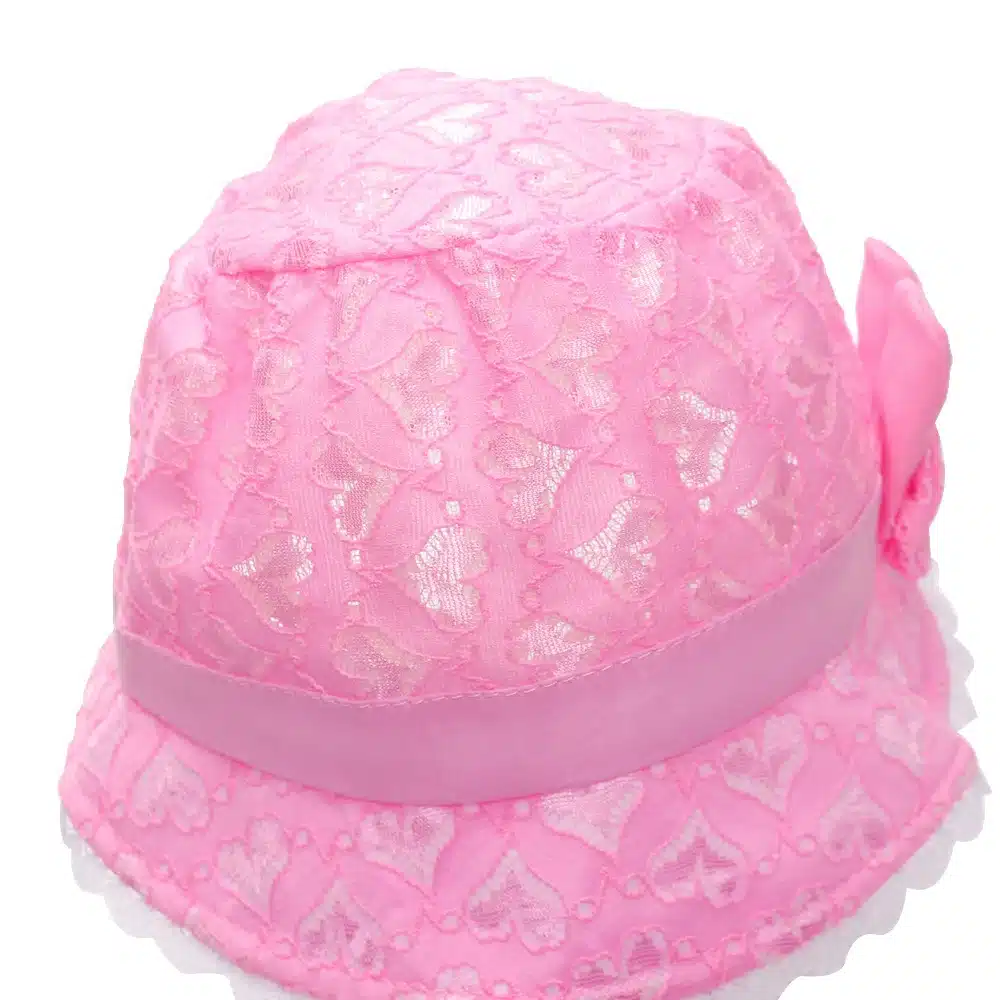 New Baby Girls Hat Solid Lace Baby Tire Cap Summer Princess Hat With Bow Birthday Gift Hollow Girl Beanies 2018 Baby Accessories 22