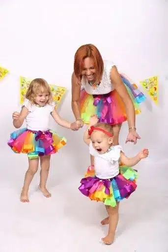 2018 Newest Baby Girl Skirt Kids Rainbow Tutu Skirts Hot Selling Pettiskirt Tutu Custome Party Wedding Dance Skirt 36