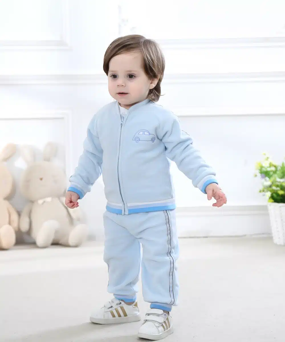 2018 Baby Boy Girl Clothes Set Fleece Set Outerwear Toddler Boy Girl Clothing Outfit Autumn Winter 34