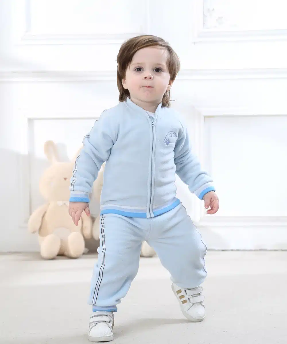 2018 Baby Boy Girl Clothes Set Fleece Set Outerwear Toddler Boy Girl Clothing Outfit Autumn Winter 36