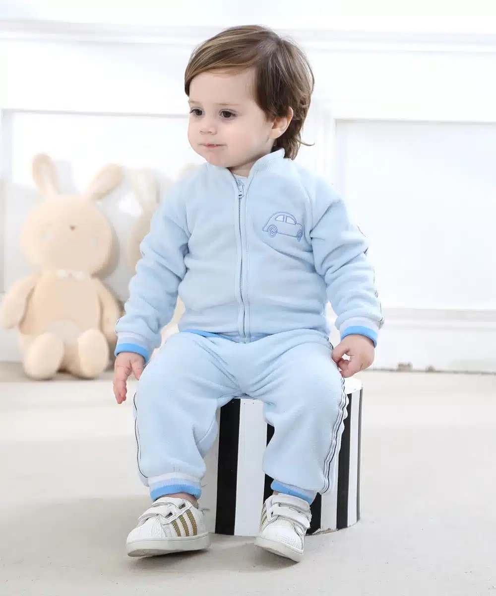 2018 Baby Boy Girl Clothes Set Fleece Set Outerwear Toddler Boy Girl Clothing Outfit Autumn Winter 39
