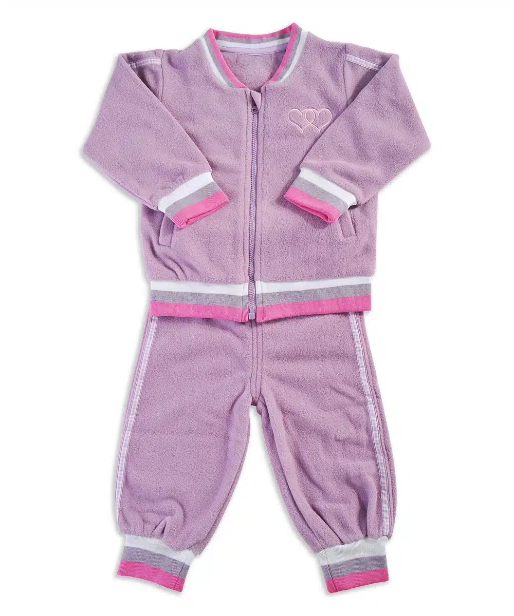2018 Baby Boy Girl Clothes Set Fleece Set Outerwear Toddler Boy Girl Clothing Outfit Autumn Winter 44