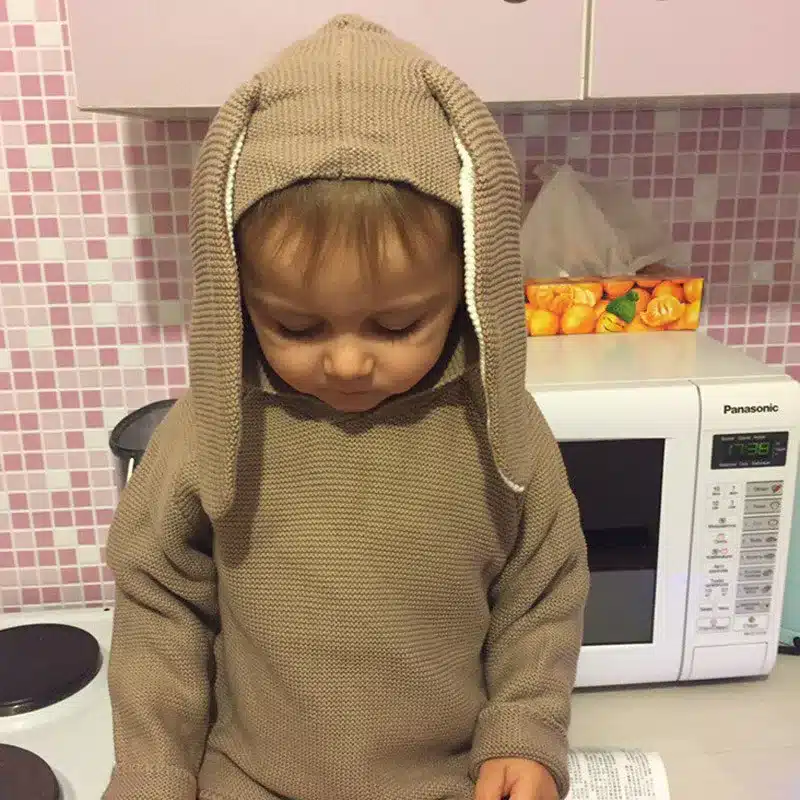 2018 Spring Baby Boys Sweaters 3D Rabbit Cotton Pullover Kids Girls Knitted Sweater Bunny Jumpers Girls Boys Cardigan Wholesale 22