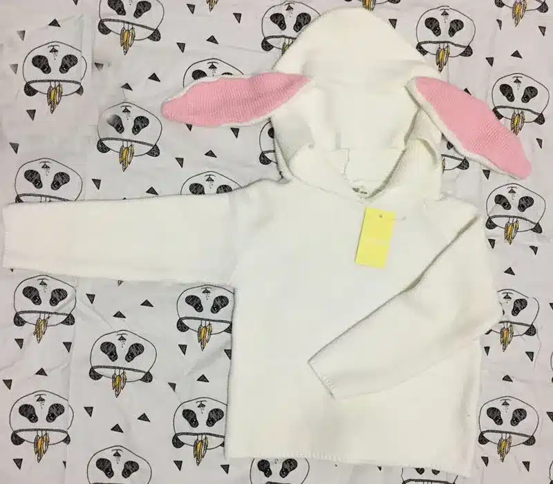 2018 Spring Baby Boys Sweaters 3D Rabbit Cotton Pullover Kids Girls Knitted Sweater Bunny Jumpers Girls Boys Cardigan Wholesale 25