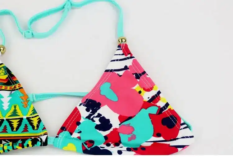 2019 Teenage Girls Swimwear Baby Kids Cute Bikini Girls split Two Pieces swimsuit Bathing suit Beachwear kids biquini infantil 11