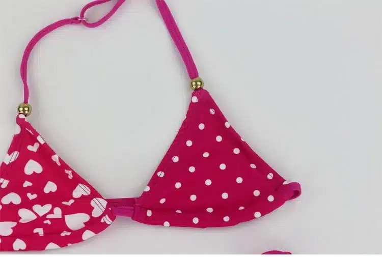2019 Teenage Girls Swimwear Baby Kids Cute Bikini Girls split Two Pieces swimsuit Bathing suit Beachwear kids biquini infantil 22
