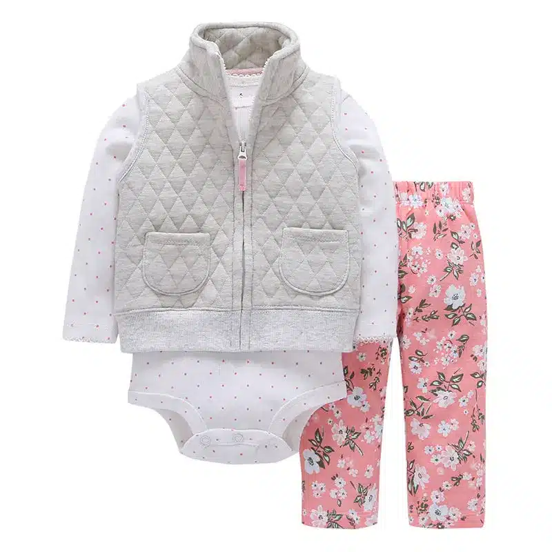2018 Top Fashion Special Offer Full 100% Cotton Bodysuit & Pants Set Clothing Baby Boys Girl Clothes 0~24 Months Newborn Suit 5