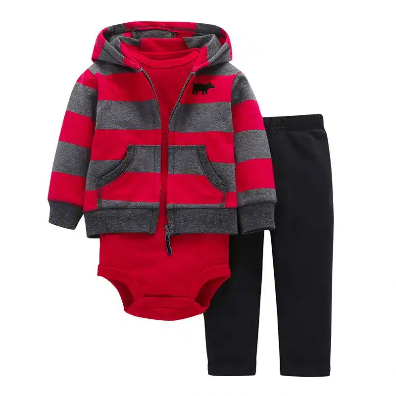 2018 Top Fashion Special Offer Full 100% Cotton Bodysuit & Pants Set Clothing Baby Boys Girl Clothes 0~24 Months Newborn Suit 10