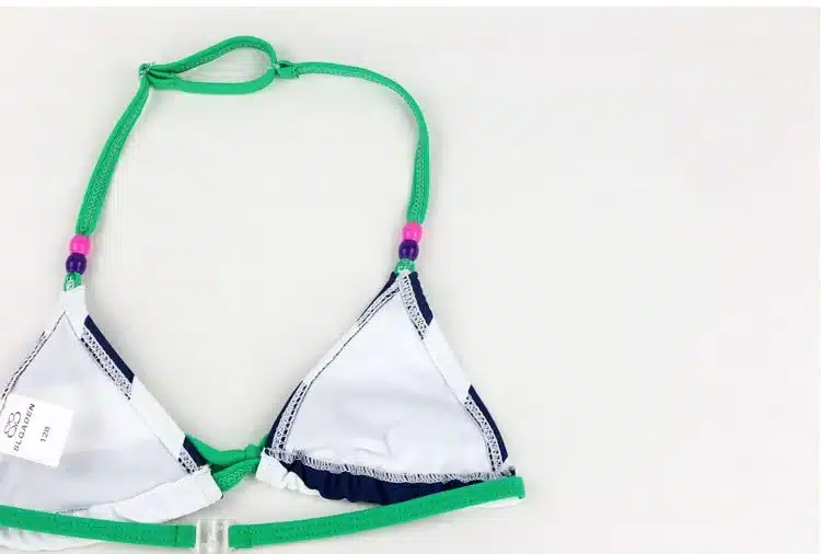 2018 Children Swimwear Baby Kids Cute stripe Bikini Girls split Two Pieces swimsuit Bathing suit Beachwear kids biquini infantil 14