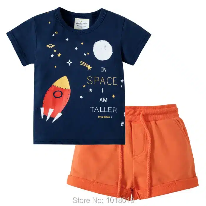 New 2018 Baby Boys Clothing Set Quality 100% Cotton Toddler Kids Clothes Short Sleeve Baby Boy Clothes Set Children Suit Outwear 75