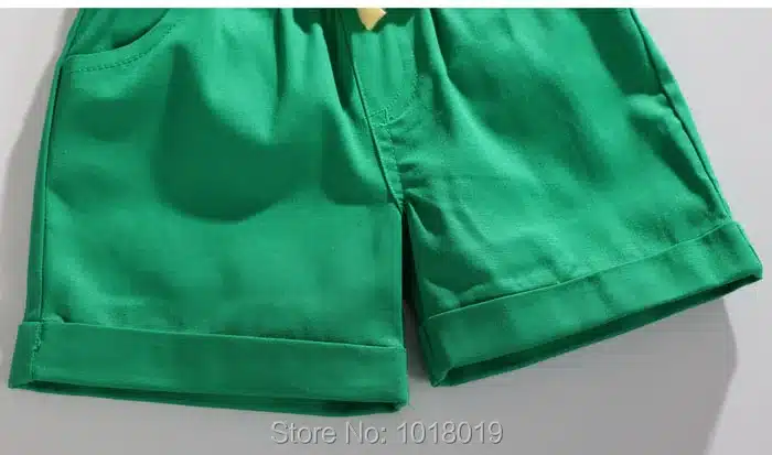 New 2018 Baby Boys Clothing Set Quality 100% Cotton Toddler Kids Clothes Short Sleeve Baby Boy Clothes Set Children Suit Outwear 114