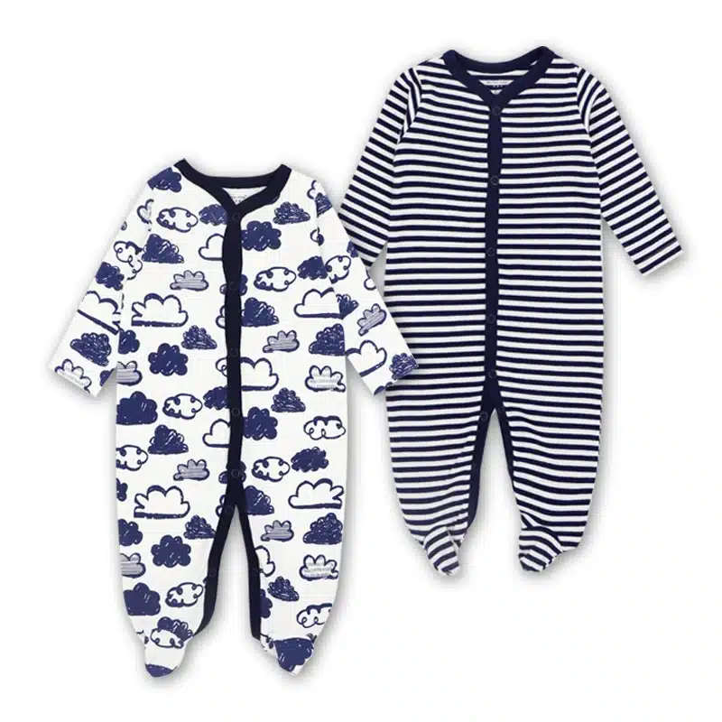 2018 New Baby Clothing Carters Newborn Baby Boy Girl Romper Baby Clothes Long Sleeve Infant Product 2 PCS Baby's sets 10