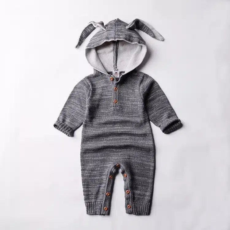 Wholesale 2018 Knitted baby boys girls clothes set long-sleeve Reindeer Newborn baby Romper jumpsuit roupas de bebe 25