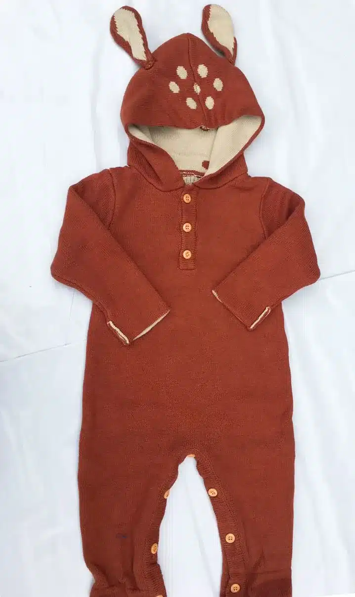 Wholesale 2018 Knitted baby boys girls clothes set long-sleeve Reindeer Newborn baby Romper jumpsuit roupas de bebe 28