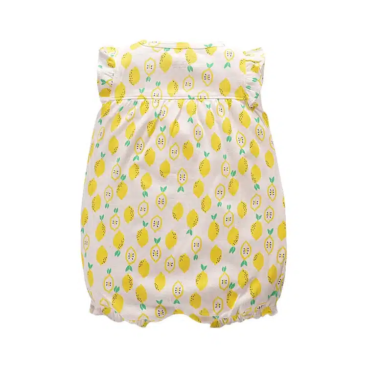 NewBorn Baby Girls Clothes Infant Cartoon Costumes Baby Boy Rompers Summer 2018 Short Sleeve Jumpsuit 100% Cotton Pajamas 5