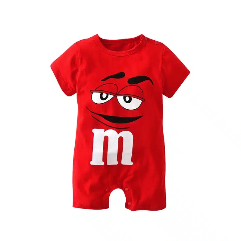 2018 Summer Baby Boy Romper Short Sleeve Cotton Infant Jumpsuit Cartoon Printed Baby Girl Rompers Newborn Baby Clothes 4 Color 10