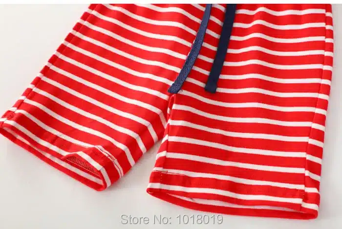 New 2018 Brand 100% Cotton Summer Baby Boys Clothes Set 2pcs Children Clothing Suit Bebe Kids Short Sleeve Clothes Set Baby Boys 130