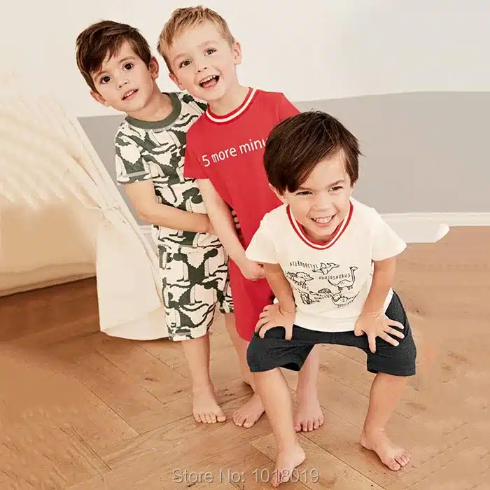 New 2018 Brand 100% Cotton Summer Baby Boys Clothes Set 2pcs Children Clothing Suit Bebe Kids Short Sleeve Clothes Set Baby Boys 205