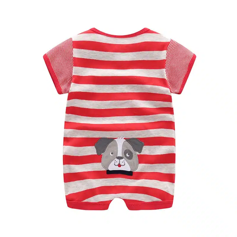 Summer 2018 baby boys clothes cotton Jumpsuit Short sleeve Roupas Menino for Baby Boy Body overalls , 0-24M baby rompers 10