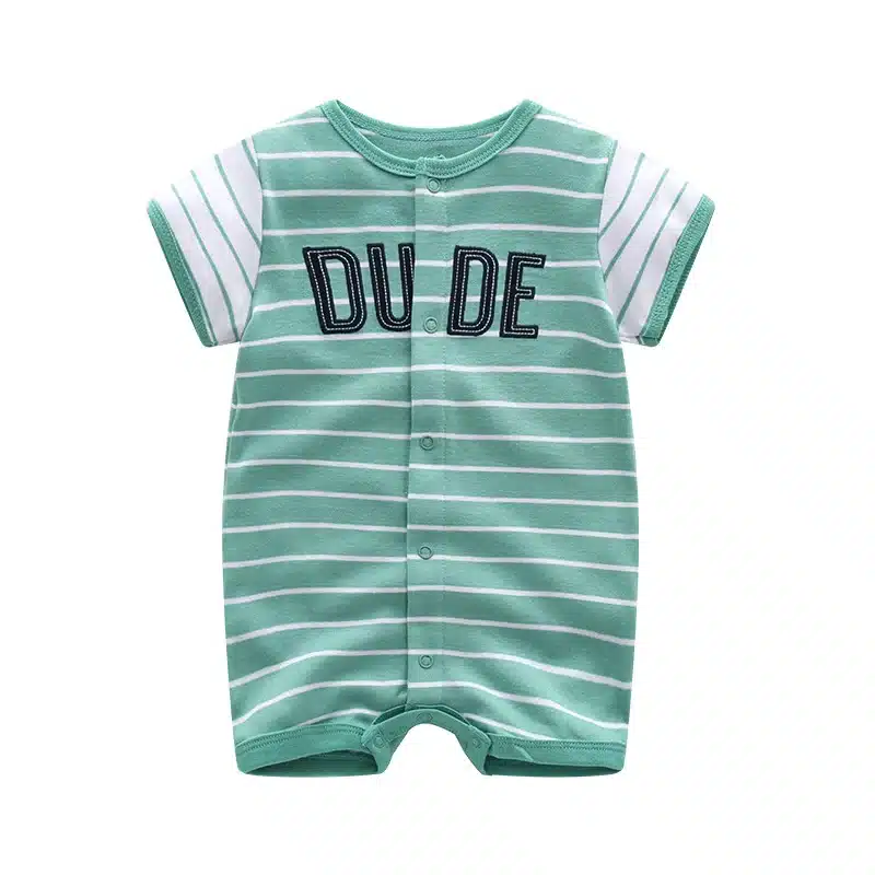 Summer 2018 baby boys clothes cotton Jumpsuit Short sleeve Roupas Menino for Baby Boy Body overalls , 0-24M baby rompers 13