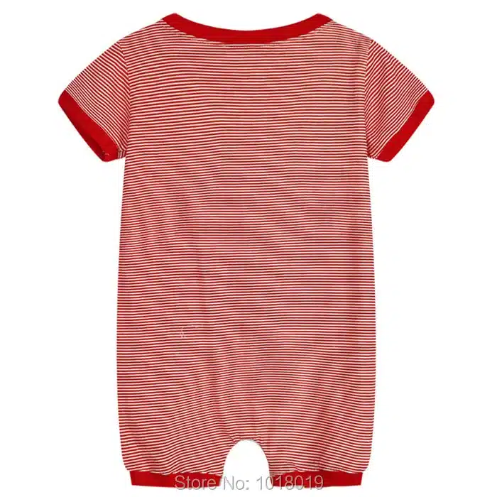 New 2018 Summer 100% Cotton Ropa Bebe Brand Newborn Baby Boys Clothing Creepers Jumpsuits Short Sleeve Rompers Baby Boys Clothes 24