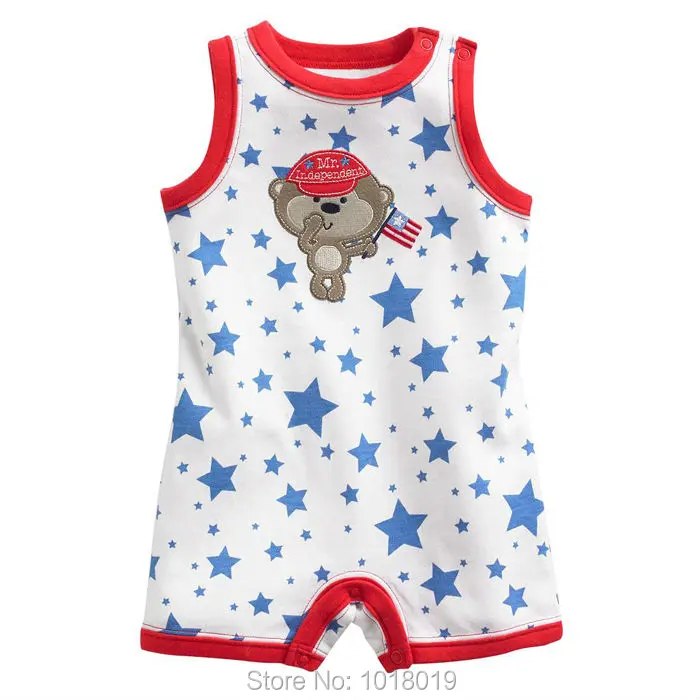 New 2018 Summer 100% Cotton Ropa Bebe Brand Newborn Baby Boys Clothing Creepers Jumpsuits Short Sleeve Rompers Baby Boys Clothes 42