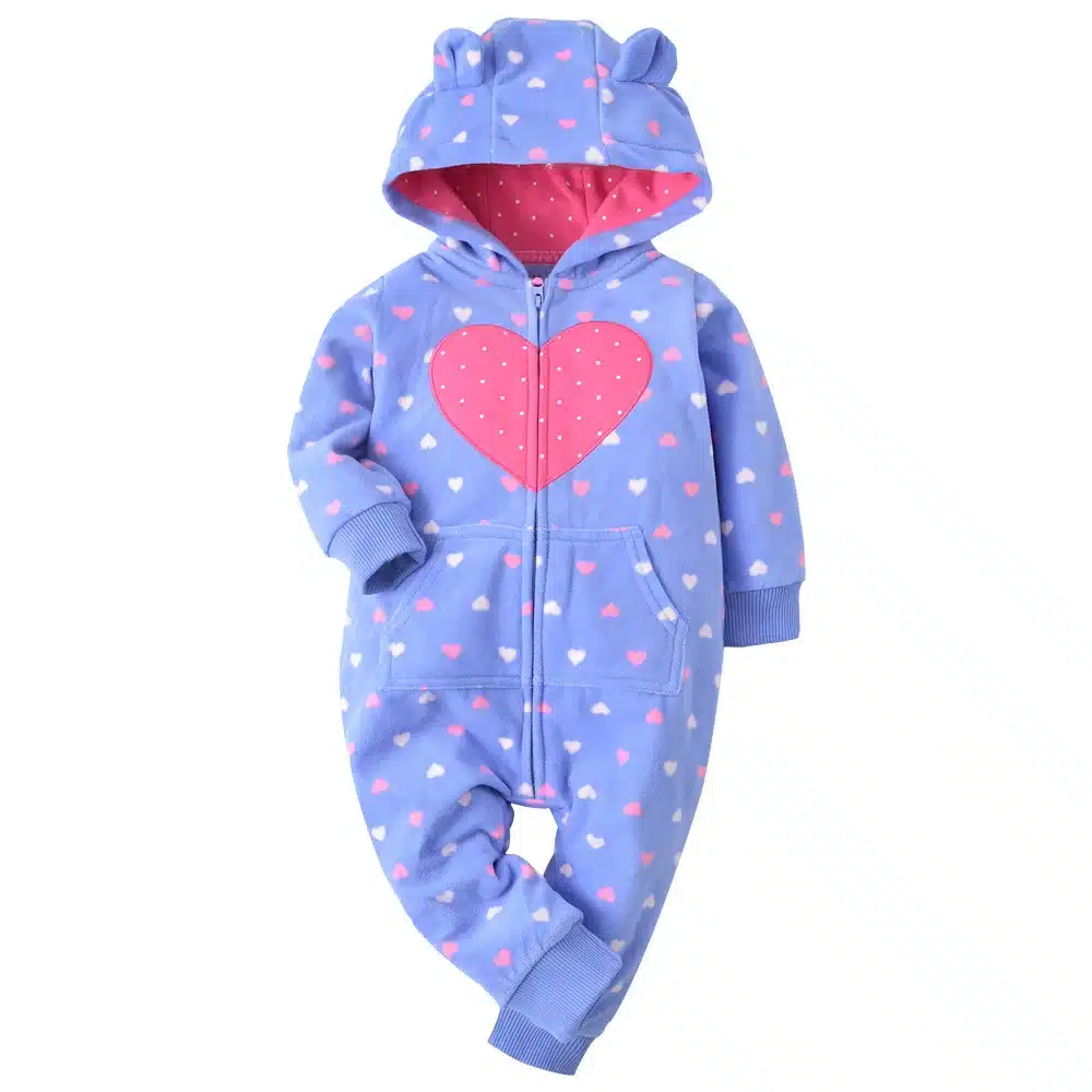 2018 spring jumpsuit baby girl clothing fleece romper baby coat 12M-24M kids costumes for boys clothes , body infant jackets 26