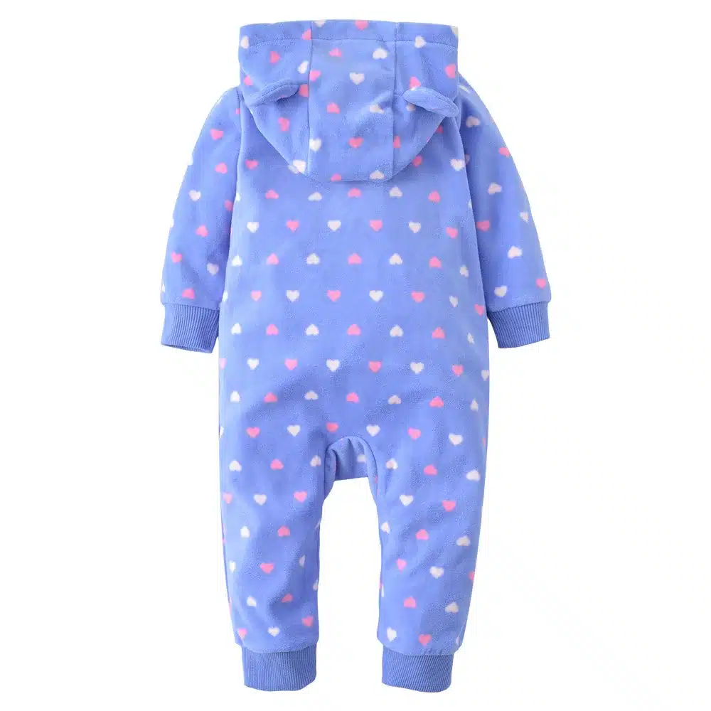 2018 spring jumpsuit baby girl clothing fleece romper baby coat 12M-24M kids costumes for boys clothes , body infant jackets 27