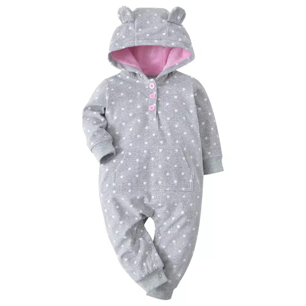 2018 spring jumpsuit baby girl clothing fleece romper baby coat 12M-24M kids costumes for boys clothes , body infant jackets 33