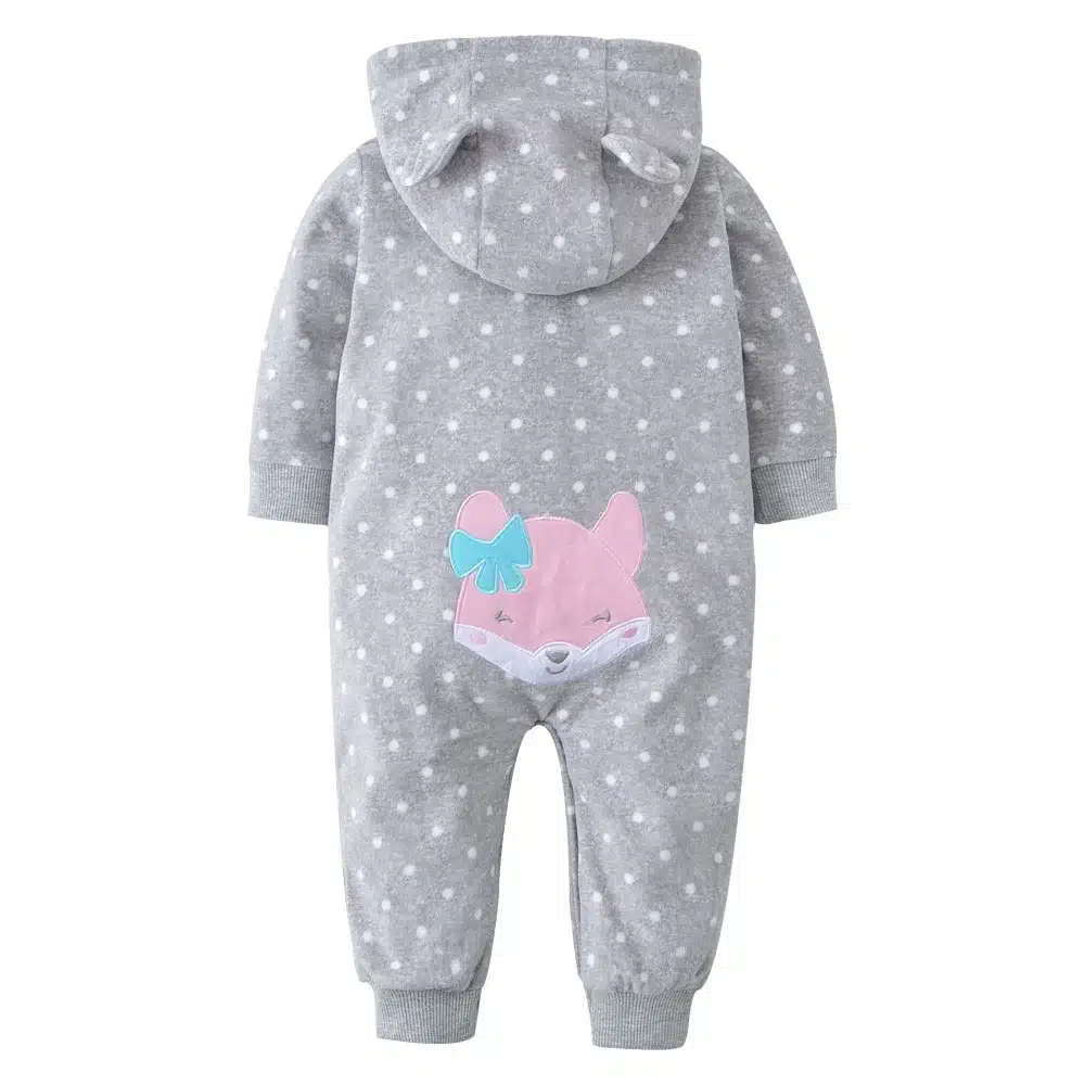 2018 spring jumpsuit baby girl clothing fleece romper baby coat 12M-24M kids costumes for boys clothes , body infant jackets 34