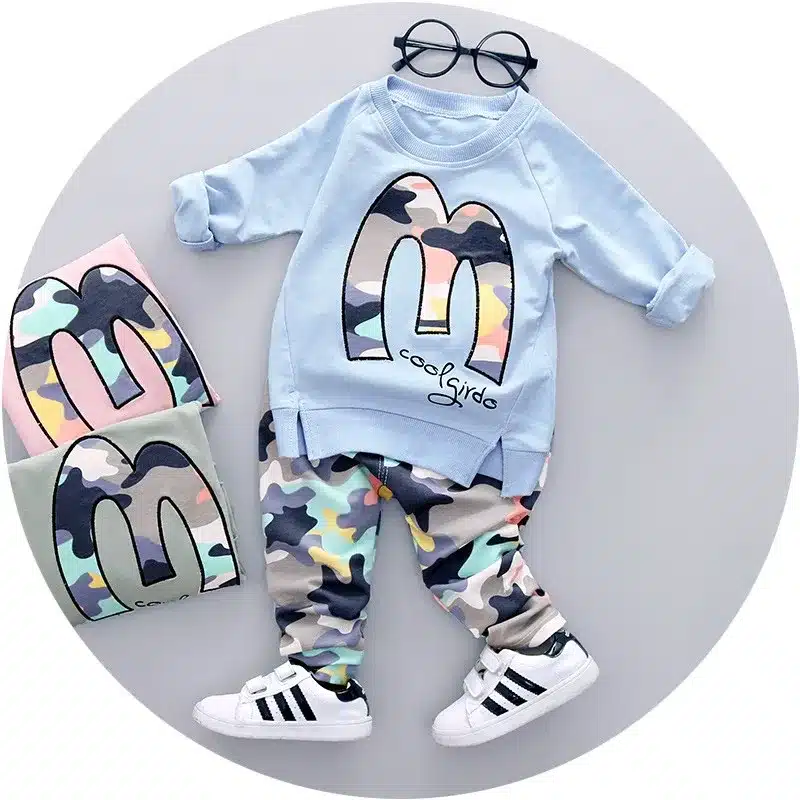 Hot Sale 2018 Spring Autumn new baby boys clothes latest style high quality boy clothing set A057-60 6