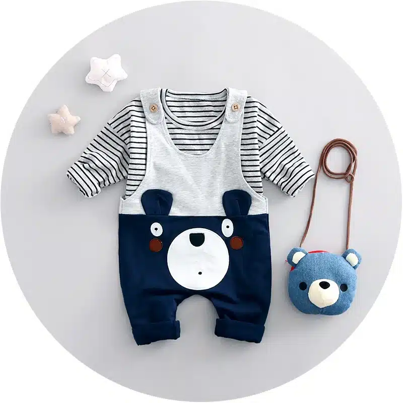 Hot Sale 2018 Spring Autumn new baby boys clothes latest style high quality boy clothing set A057-60 11