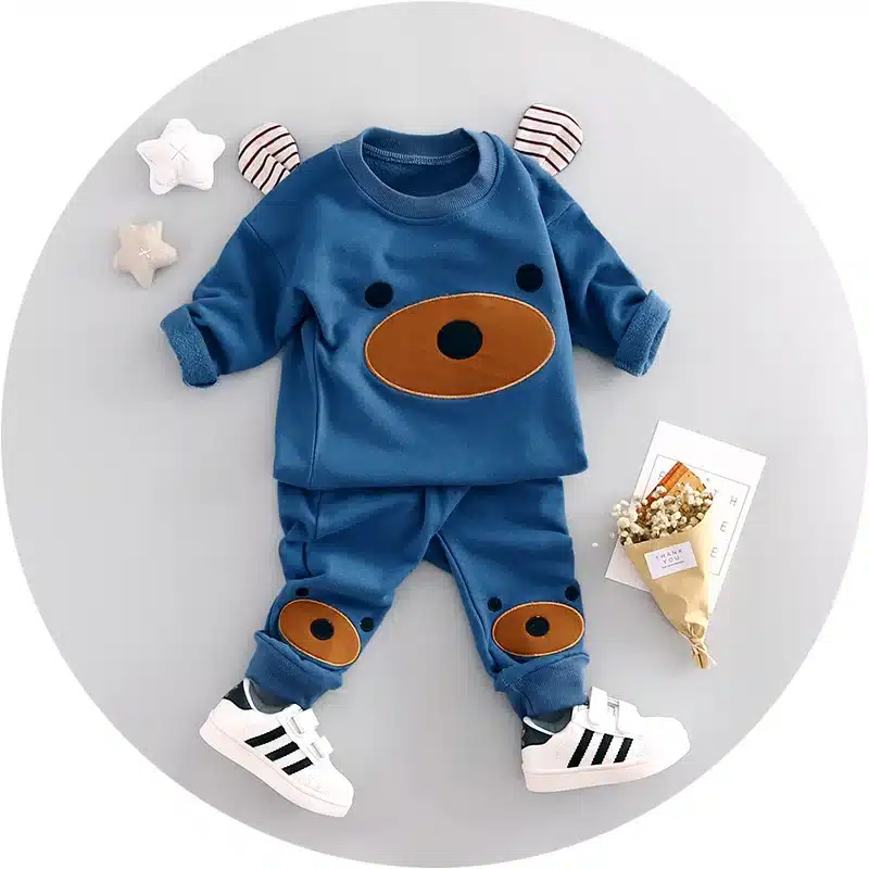 Hot Sale 2018 Spring Autumn new baby boys clothes latest style high quality boy clothing set A057-60 14