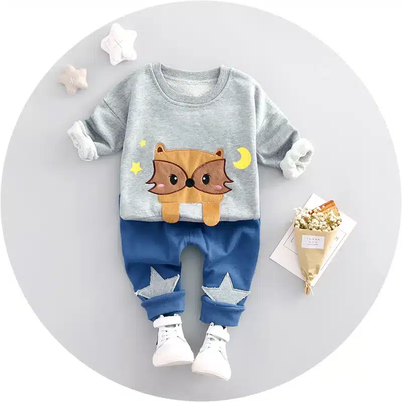 Hot Sale 2018 Spring Autumn new baby boys clothes latest style high quality boy clothing set A057-60 16