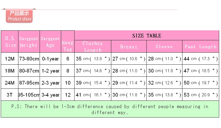 Boys Clothing Set Autumn 0-3y New 2018 Fashion Style Cotton O-Neck full Sleeve with Bear Print Baby Boy Clothes A260 1