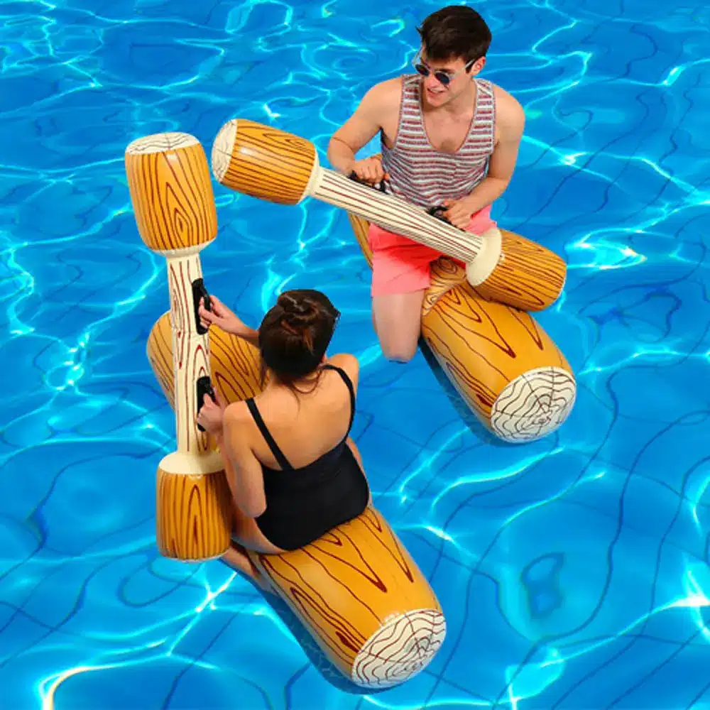 Swimming Pool Float Game Inflatable Water Sports Bumper Toys For Adult Children Party Gladiator Raft Kickboard Piscina 9
