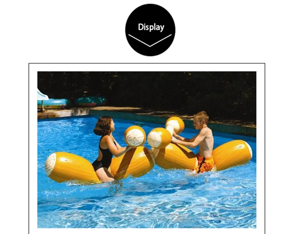 Swimming Pool Float Game Inflatable Water Sports Bumper Toys For Adult Children Party Gladiator Raft Kickboard Piscina 11