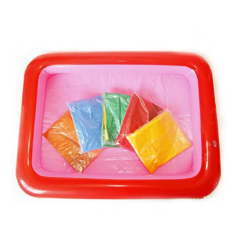 Multi-function Inflatable Sand Tray Inflatable Sandbox For Children Kids Indoor Playing Sand Clay Color Mud Toys Accessories 14