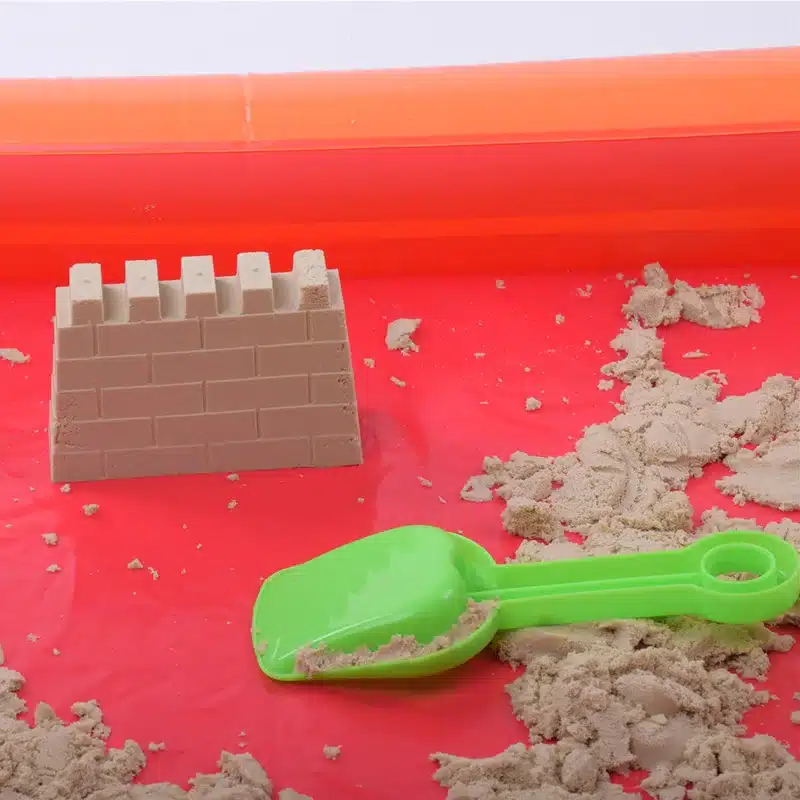 Multi-function Inflatable Sand Tray Inflatable Sandbox For Children Kids Indoor Playing Sand Clay Color Mud Toys Accessories 18