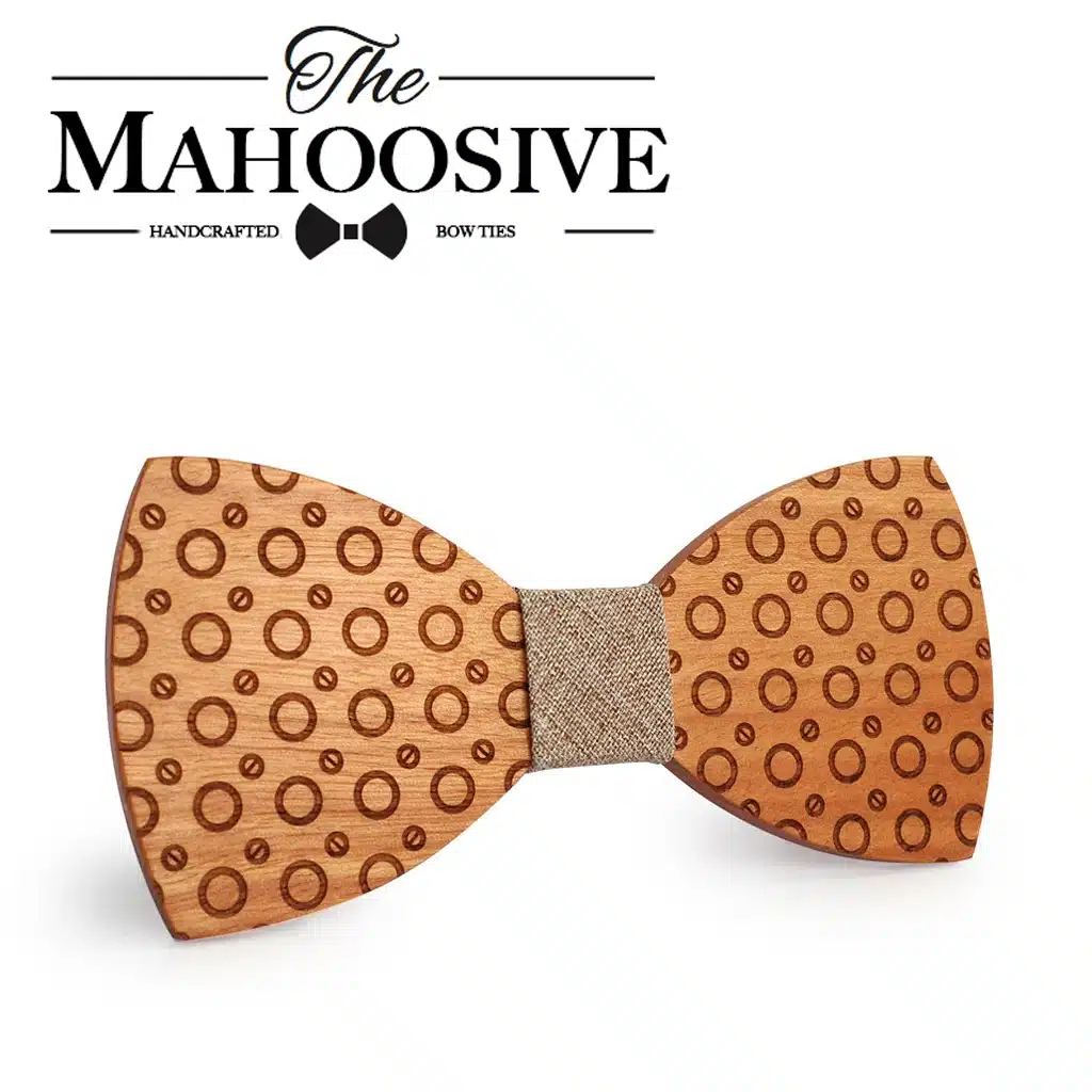 Mahoosive 2017necktie Bowtie Butterfly Gravata Ties For Men Dot Handmade Wood Bow ties boda corbatas mens ties 18