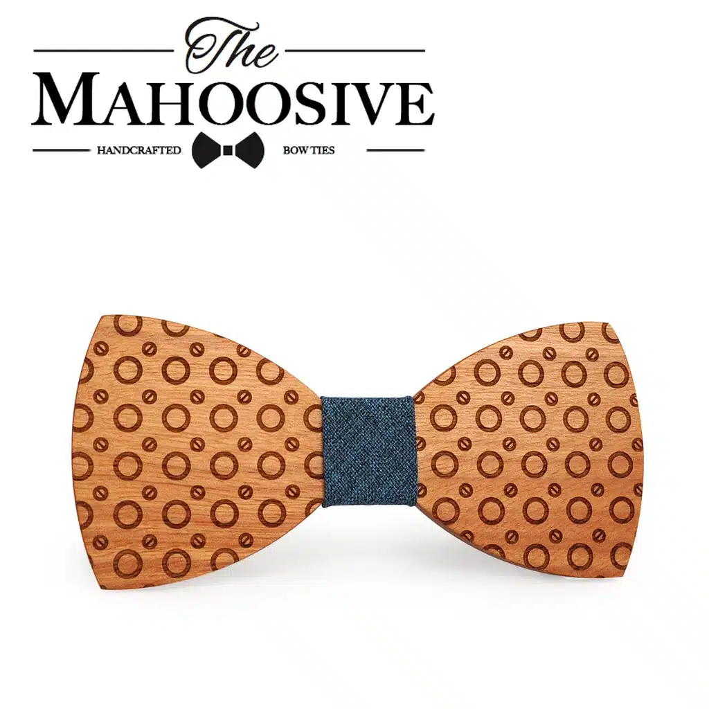 Mahoosive 2017necktie Bowtie Butterfly Gravata Ties For Men Dot Handmade Wood Bow ties boda corbatas mens ties 22