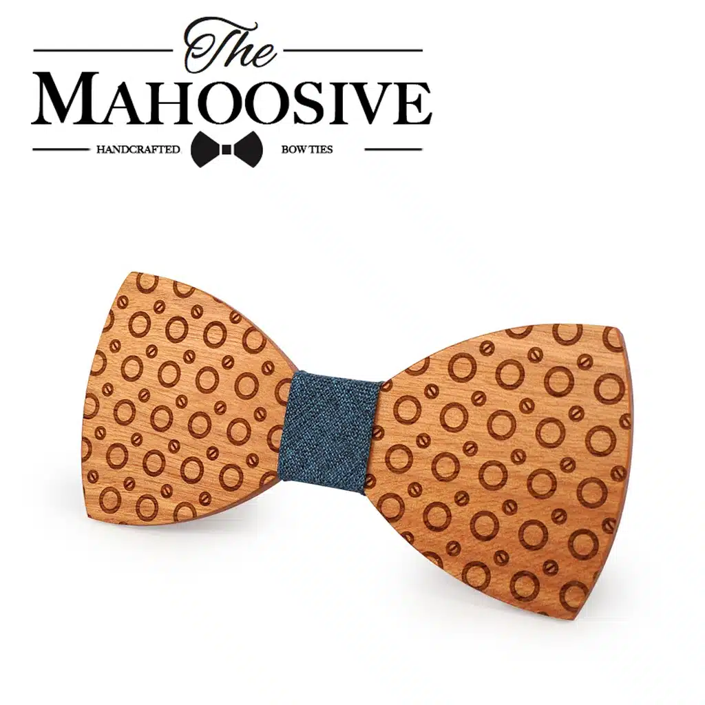 Mahoosive 2017necktie Bowtie Butterfly Gravata Ties For Men Dot Handmade Wood Bow ties boda corbatas mens ties 23
