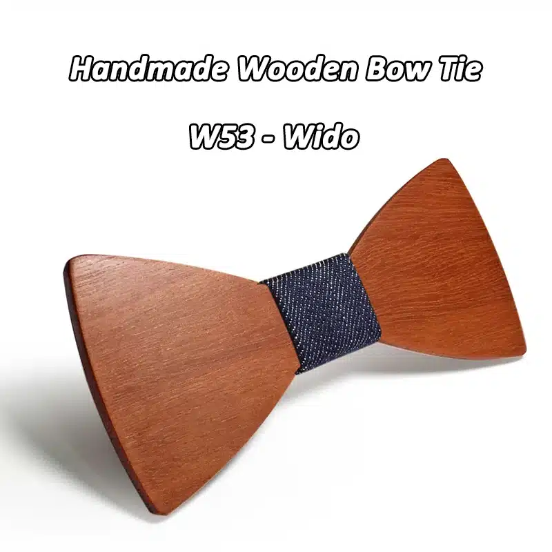 Mahoosive Brand Men's Wooden bowtie Bowknot Accessories Business Neckties wood Bow Tie Cravat 14