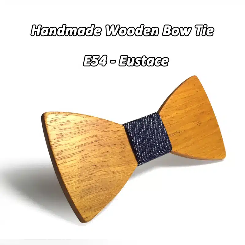Mahoosive Brand Men's Wooden bowtie Bowknot Accessories Business Neckties wood Bow Tie Cravat 27